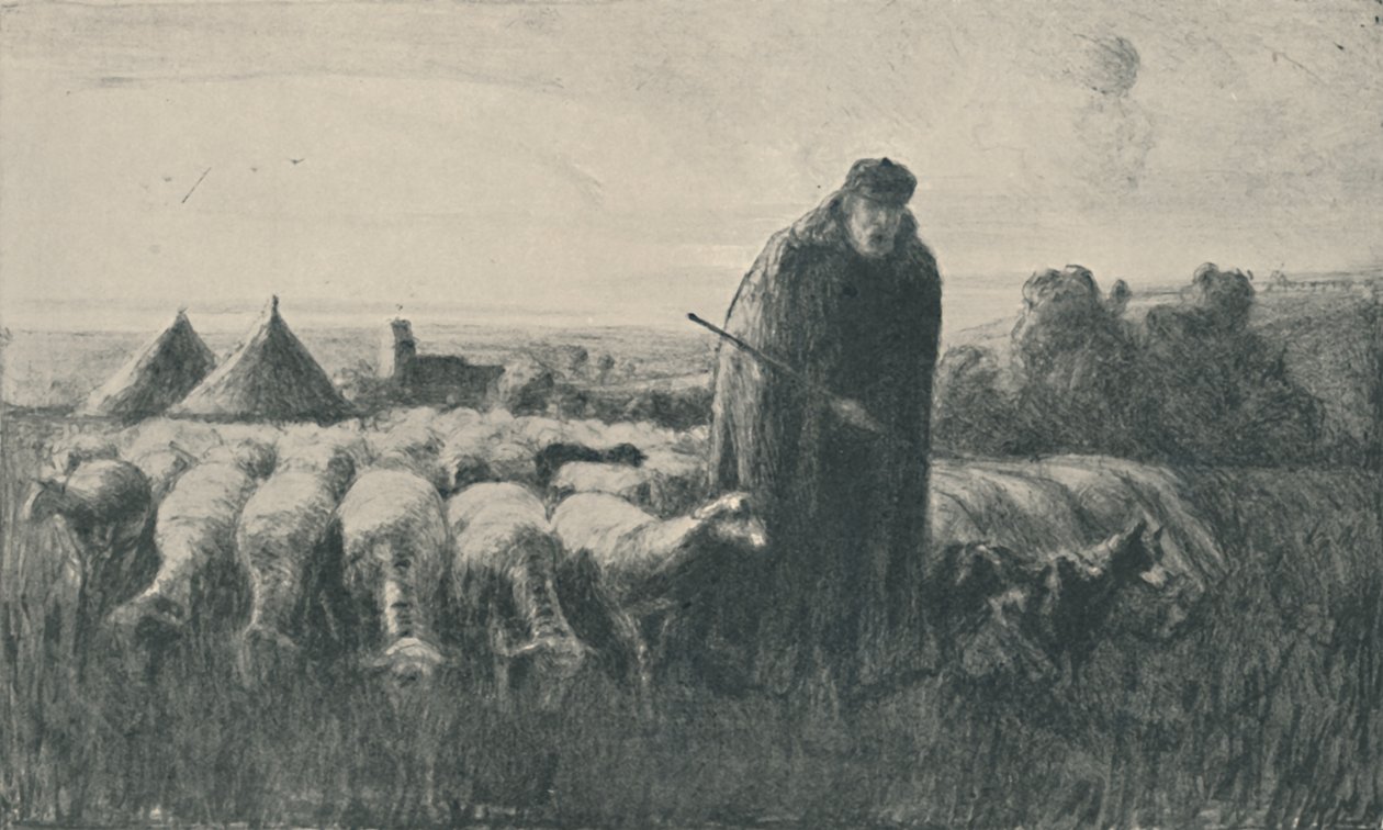 O Pastor da Picardia, 1919 de Ernest George Beach