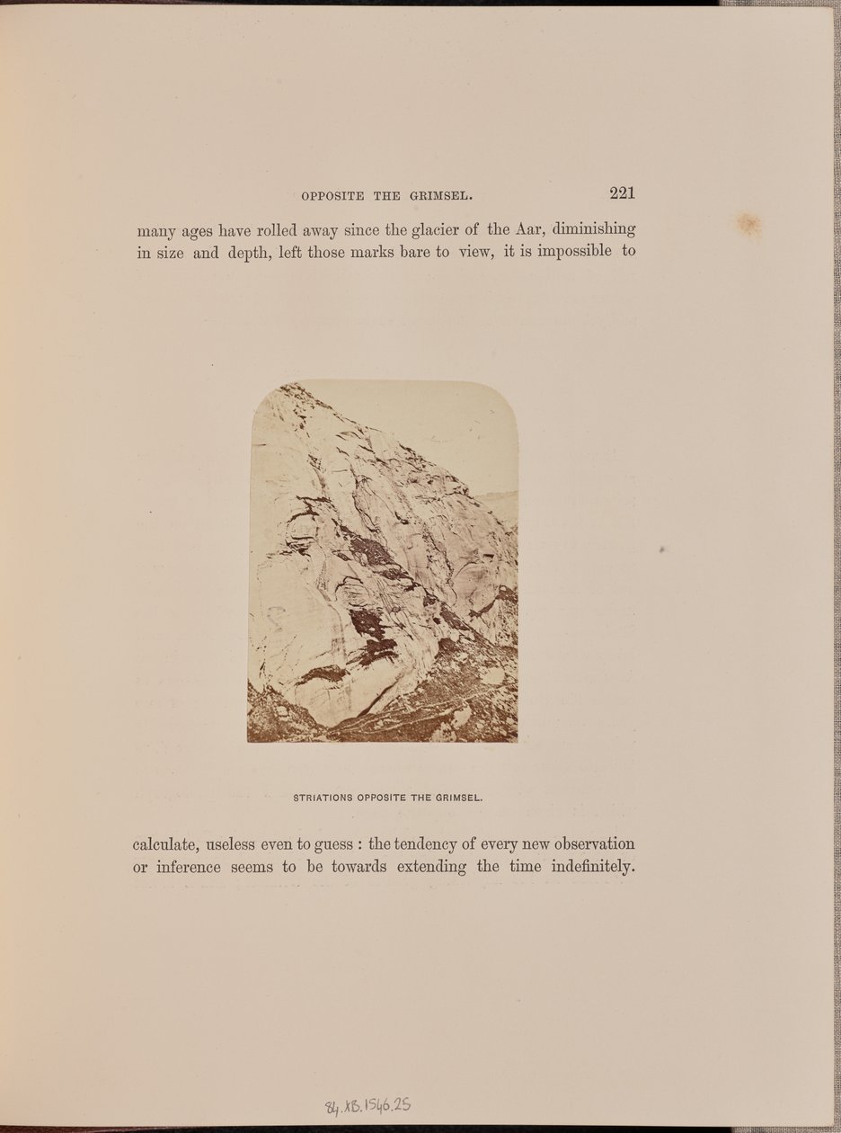 Estrias em frente ao Grimsel de Ernest H. Edwards