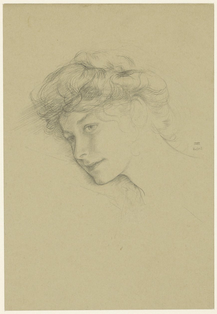 Retrato de uma jovem de Ernest Haskell