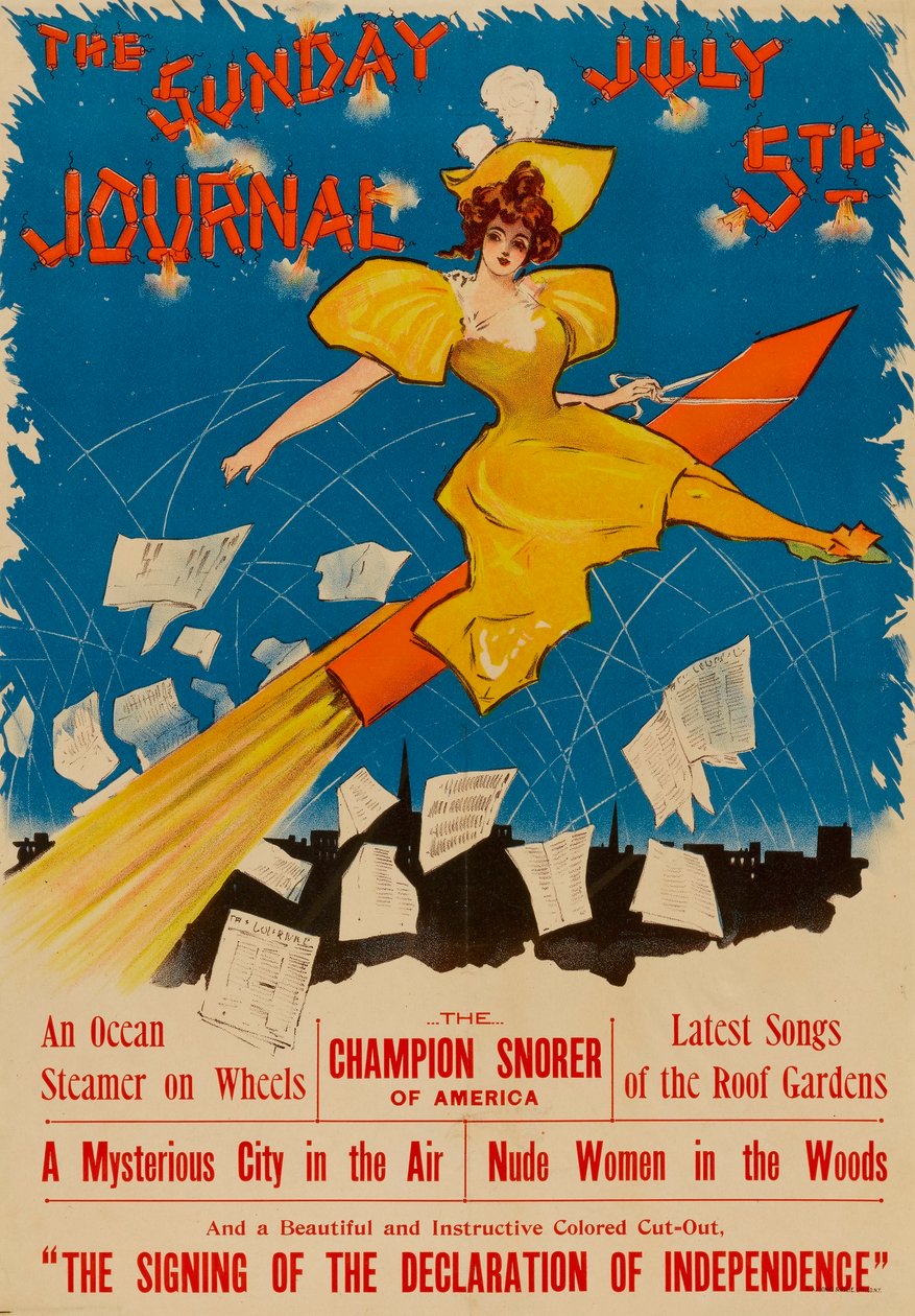 The Sunday Journal, 5 de julho de 1896 de Ernest Haskell