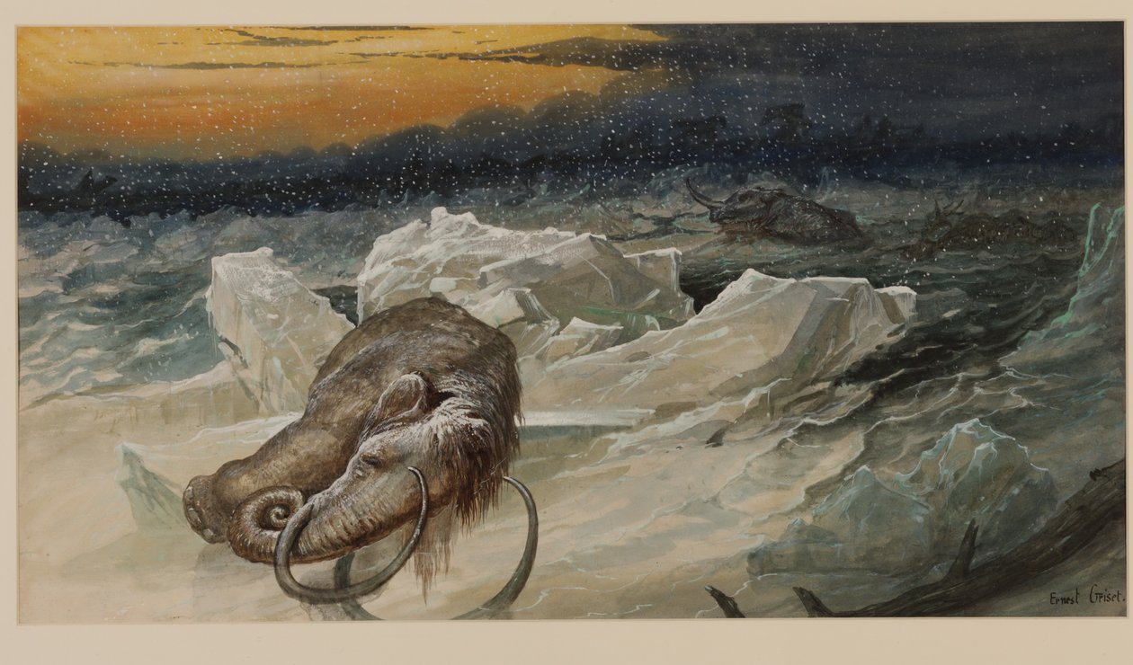 Mamute-lanoso de Ernest Henry Griset