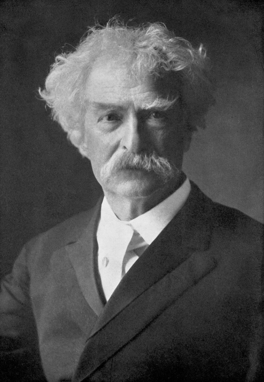 Samuel Langhorne Clemens, humorista, romancista, escritor e conferencista americano, 1910. de Ernest Herbert Mills