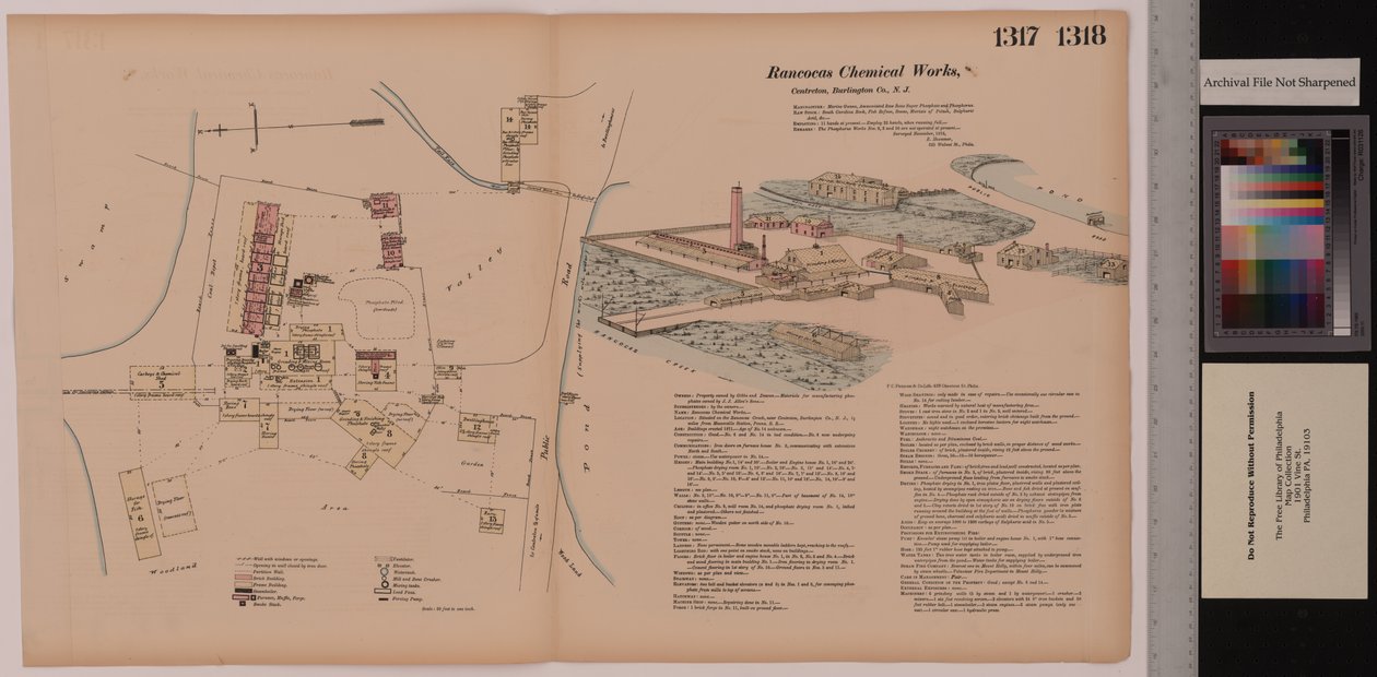 Volume 14, Rancocas Chemical Works, Pesquisas Gerais Hexamer, Burlington, Nova Jersey, 1878 de Ernest Hexamer