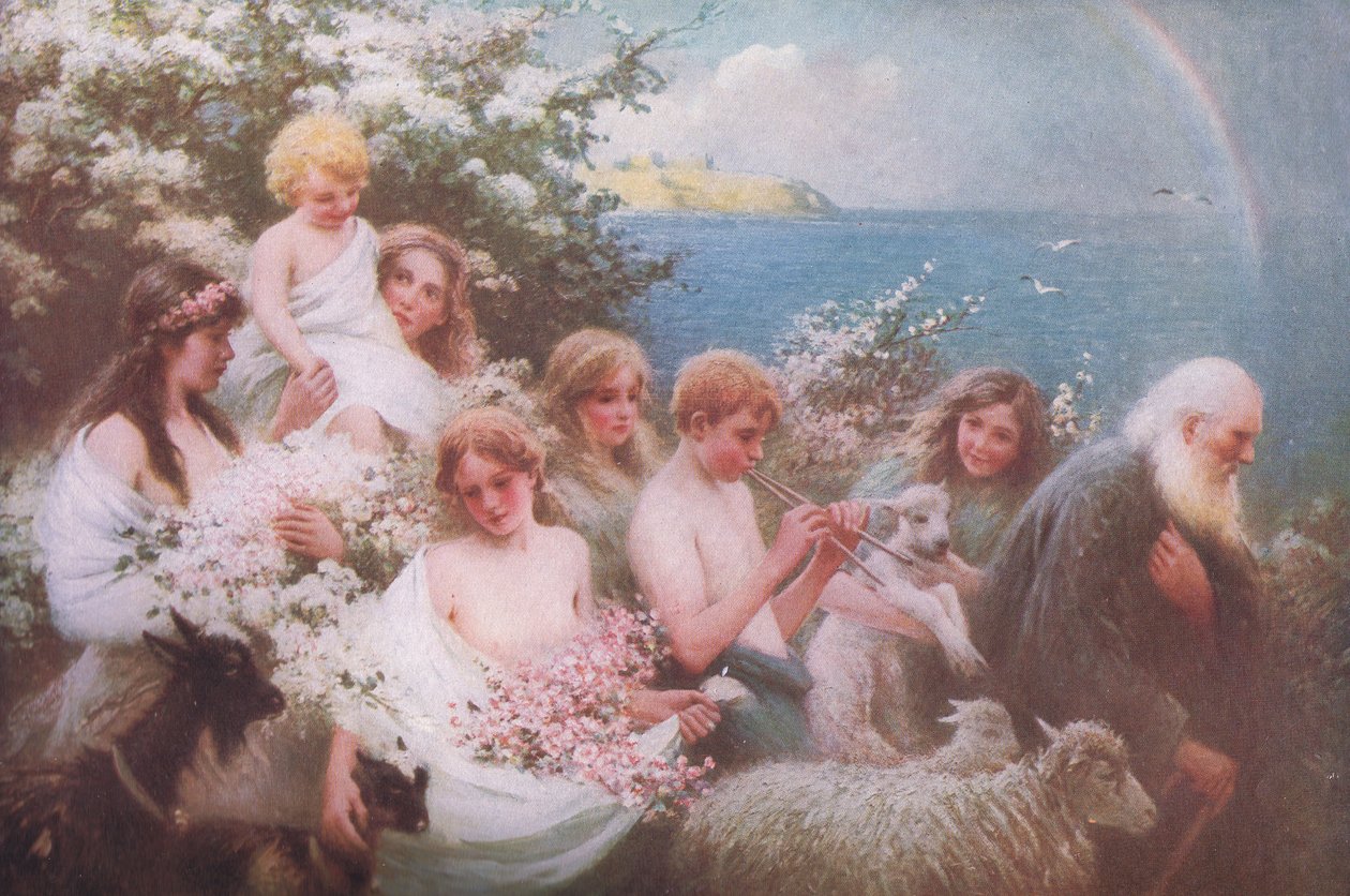 Primavera após o inverno, Bibbys Anual de Ernest Higgins Rigg