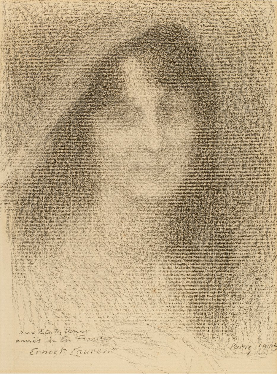 Cabeça feminina de Ernest Joseph Laurent