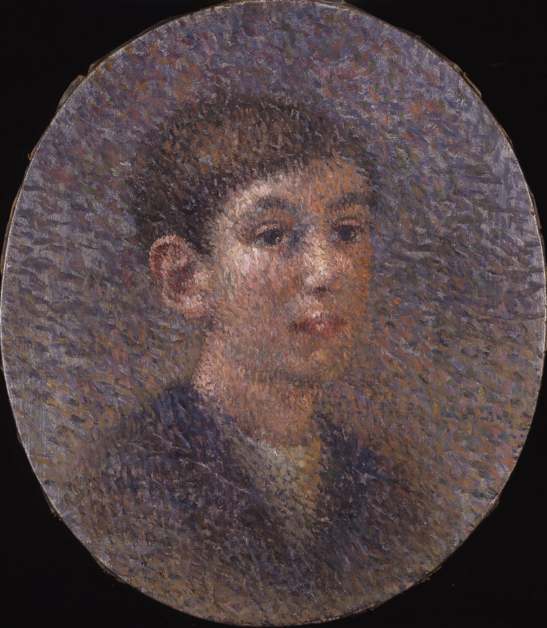 Retrato de um rapaz, data desconhecida (óleo sobre tela) de Ernest L. Bonnotte
