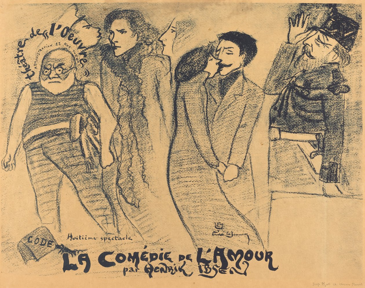 A comédia do amor de Ernest La Jeunesse