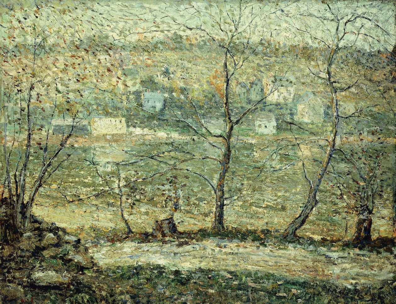 Ao longo do rio de Ernest Lawson