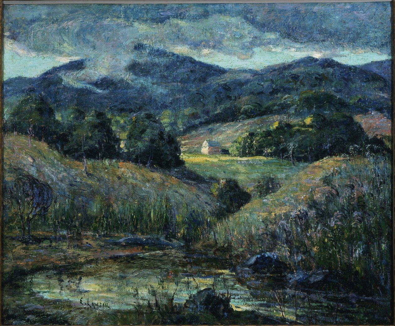 Tempestade que se aproxima de Ernest Lawson