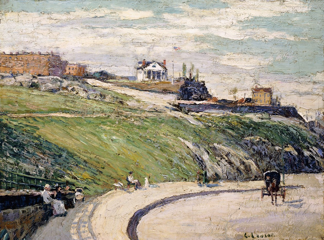 Sede de George Washington - Mansão Morris-Jumel de Ernest Lawson