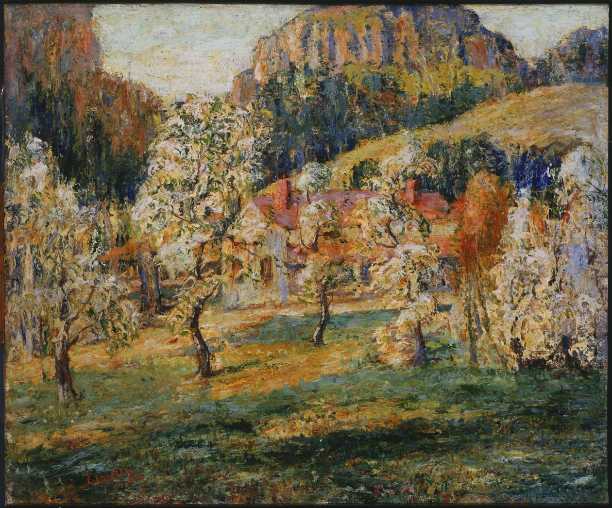 Maio nas montanhas de Ernest Lawson