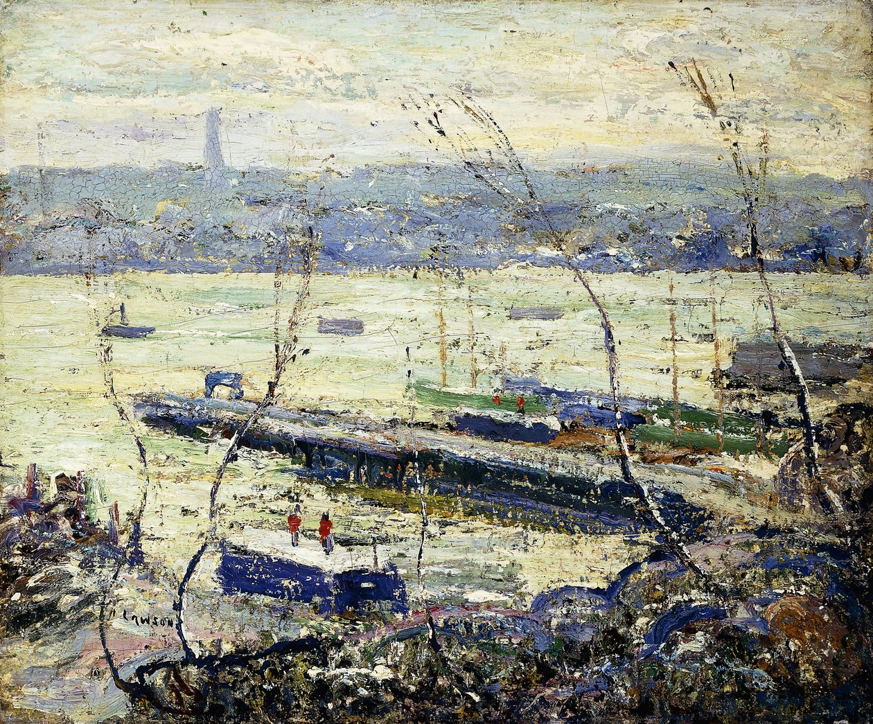 No Hudson de Ernest Lawson