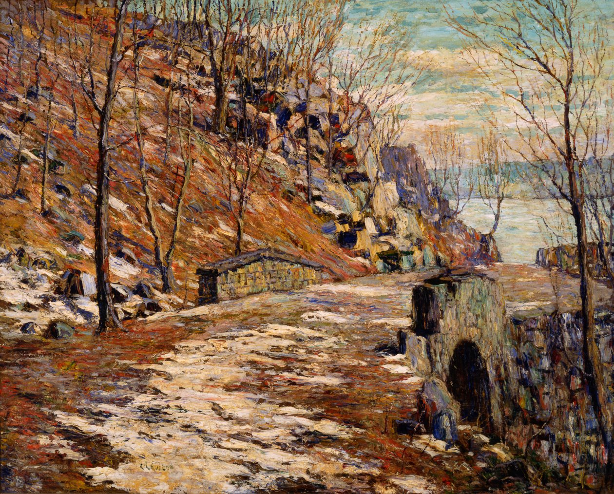 Estrada de Palisades de Ernest Lawson