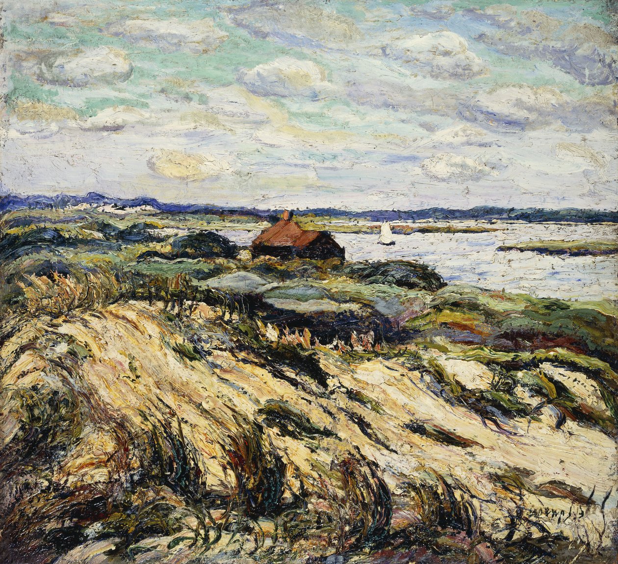 Shack on the Bay de Ernest Lawson