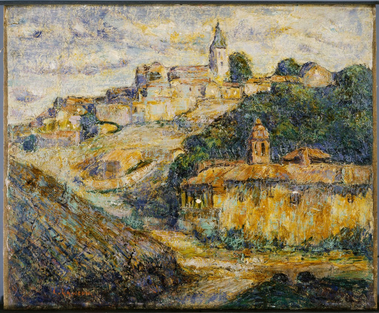 Crepúsculo em Espanha de Ernest Lawson