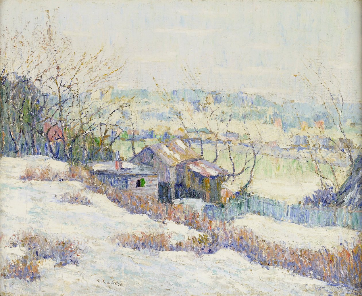 Alto rio Harlem de Ernest Lawson