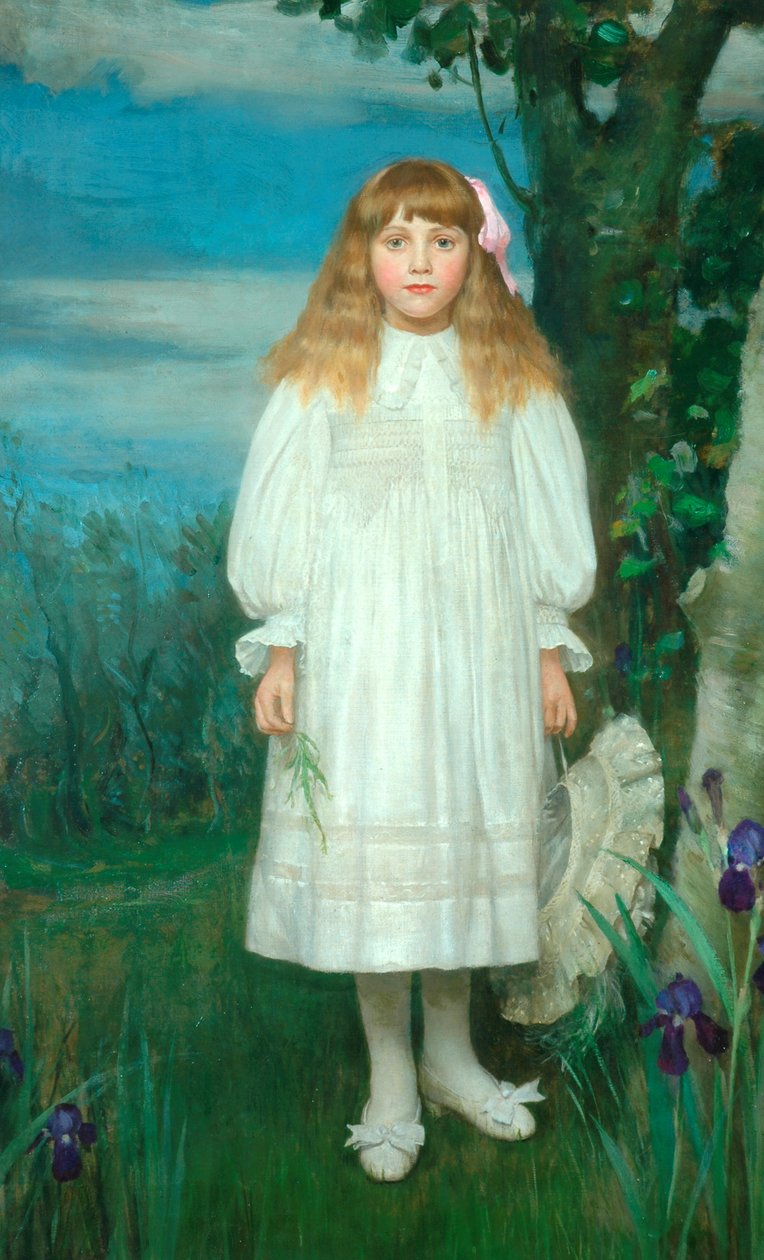 Miss Catherine Howard, c.1904 (óleo sobre tela) de Ernest Leopold Sichel