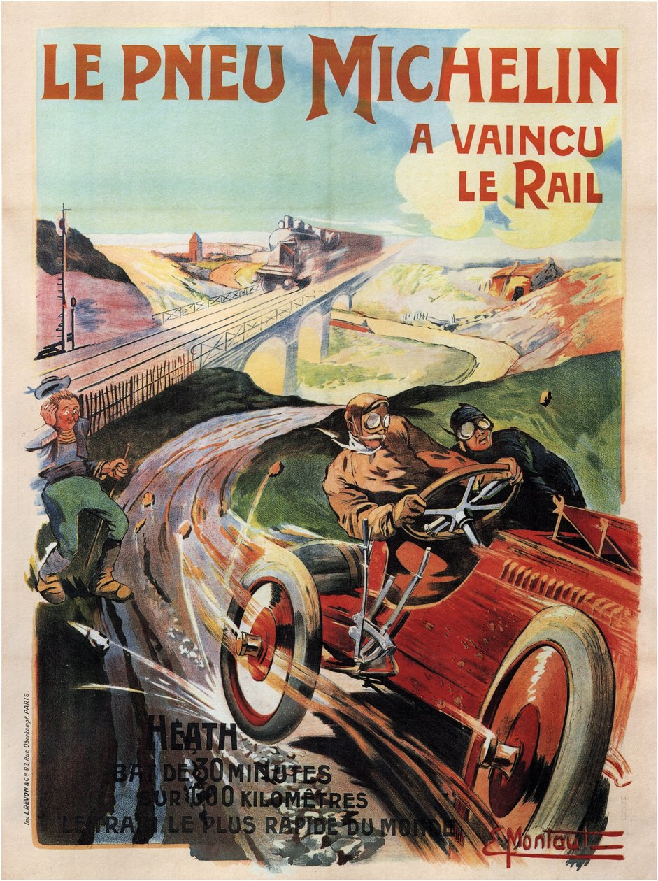 Pneus Michelin, 1905 de Ernest Montaut