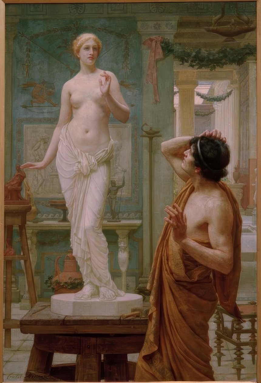 Pigmalião e Galatéia de Ernest Normand