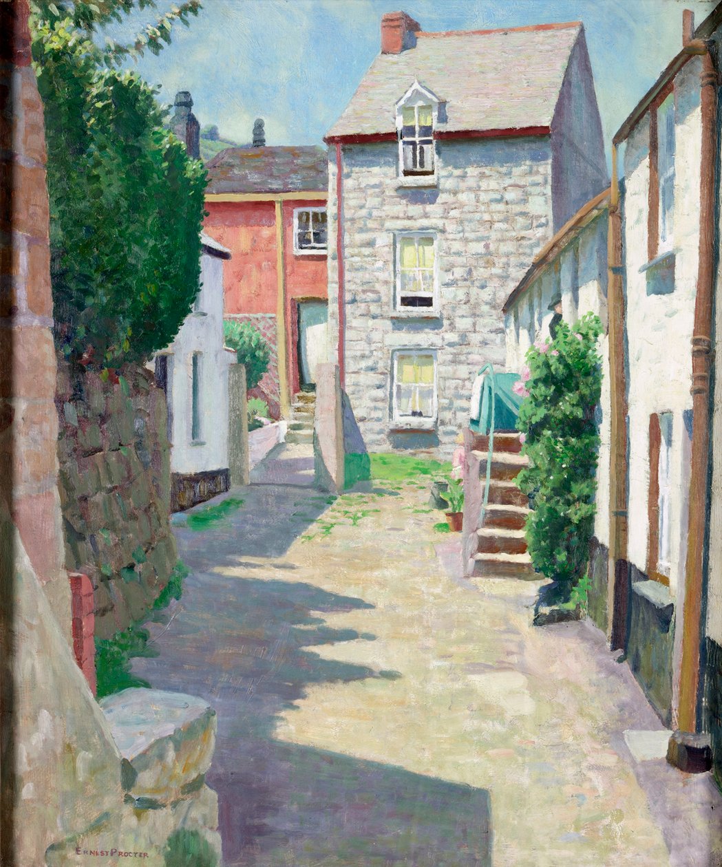 A casa de campo, c.1931 de Ernest Procter