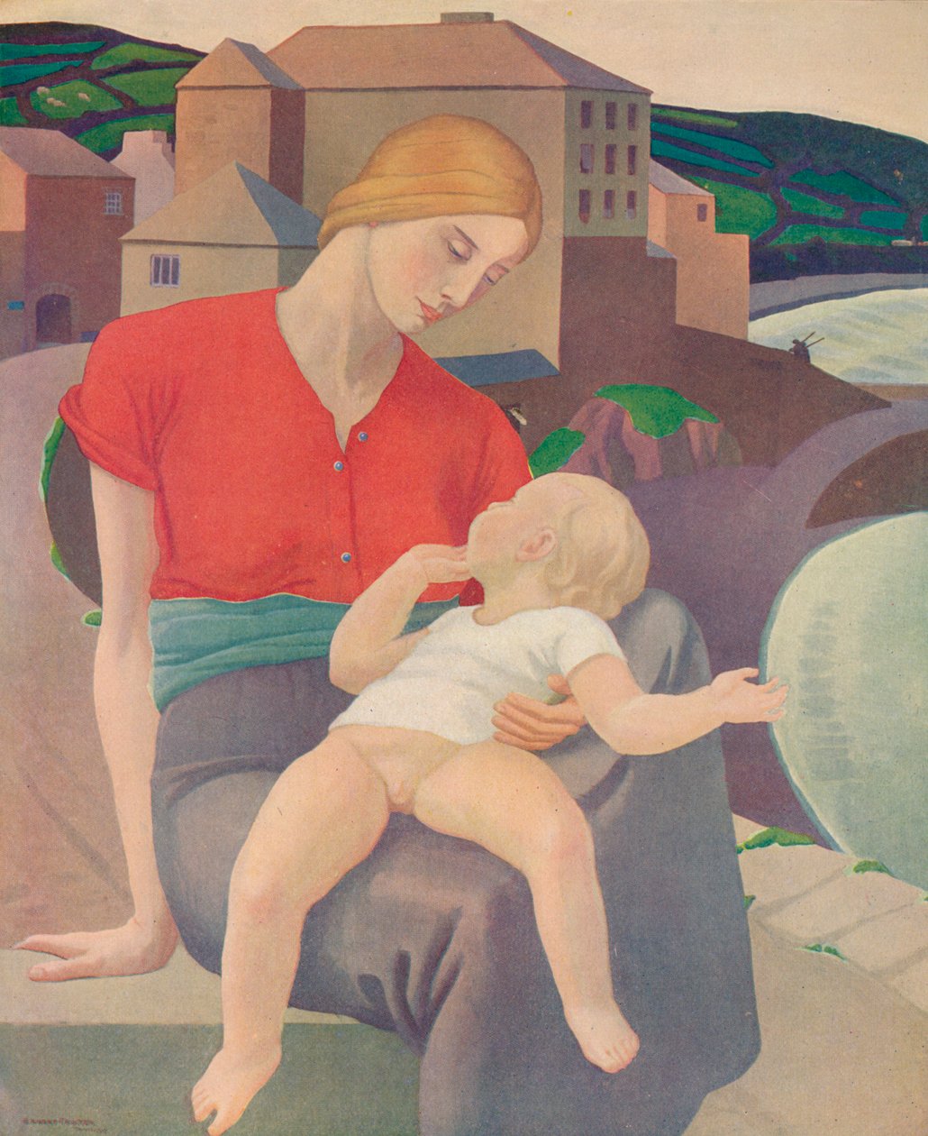 A Virgem do Porto, 1915, c1932 de Ernest Procter