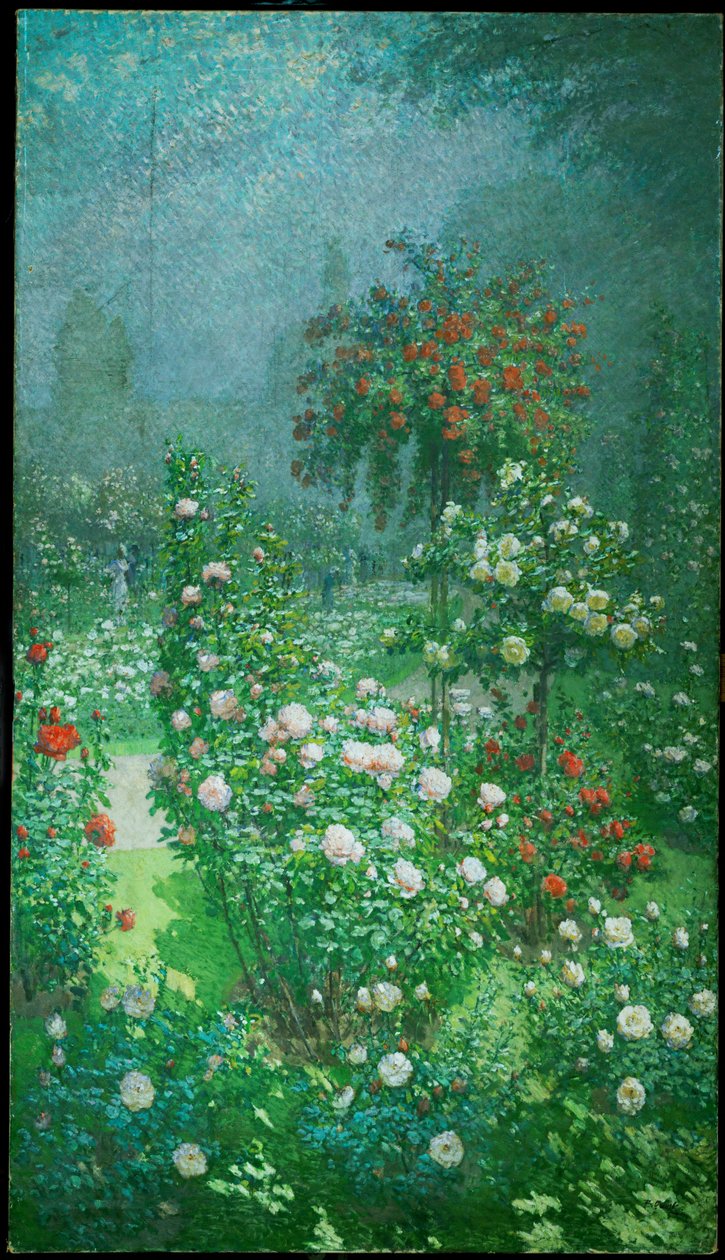 Rosas, painel decorativo de Ernest Quost