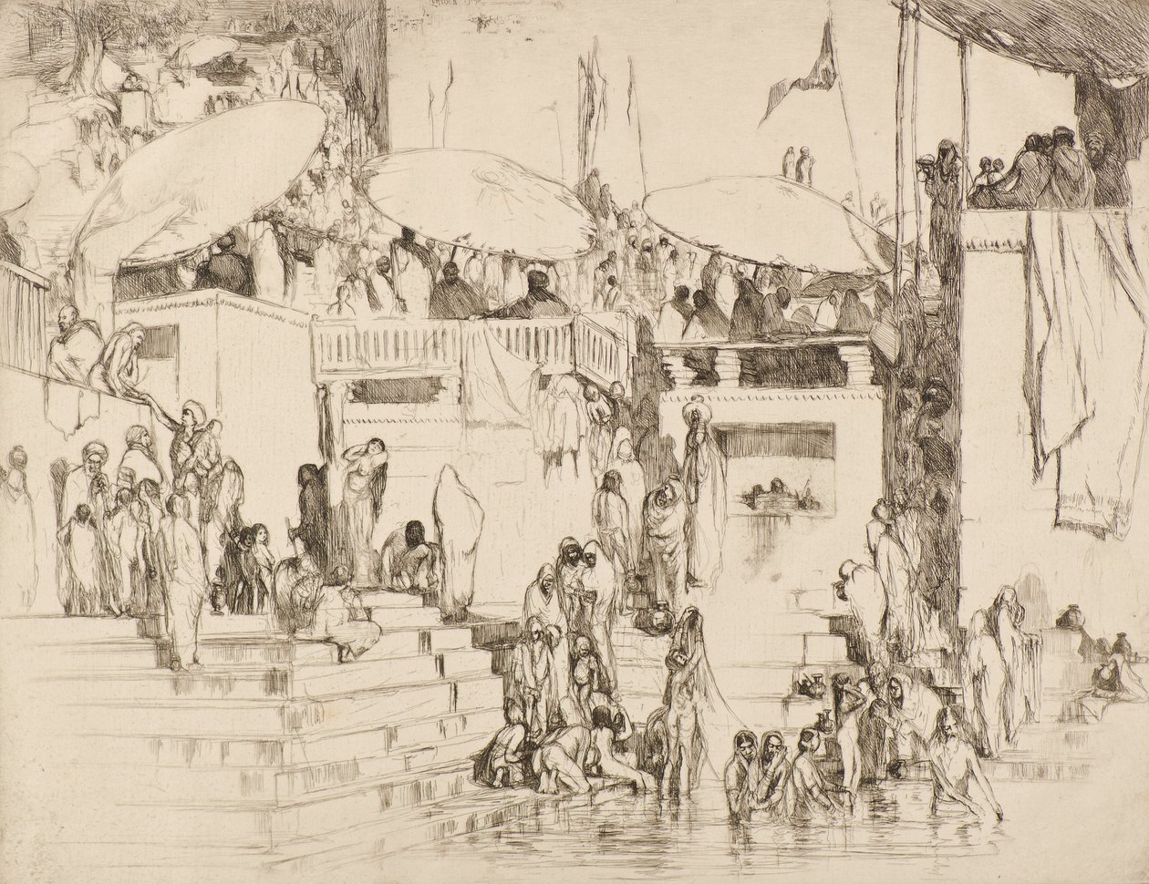 Os banhistas de Ernest Stephen Lumsden