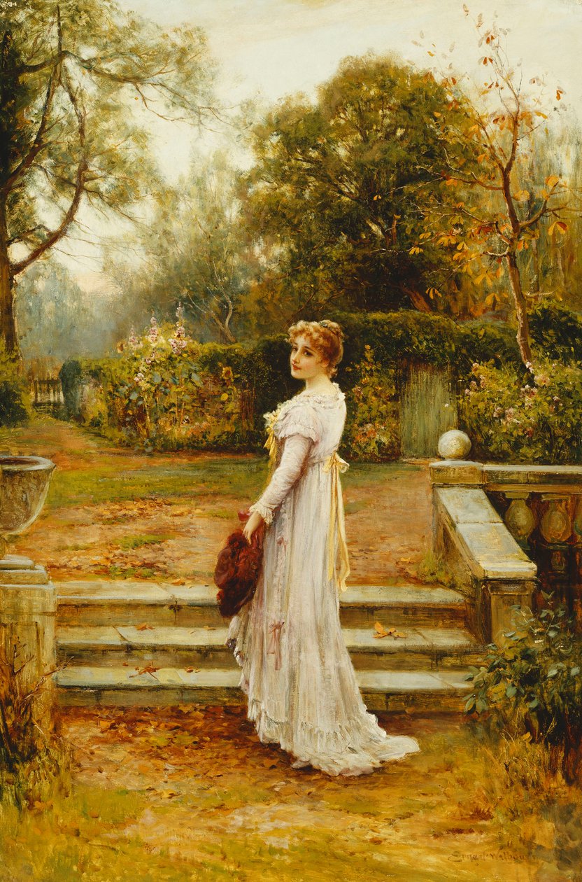 Um passeio no jardim, de Ernest Walbourn