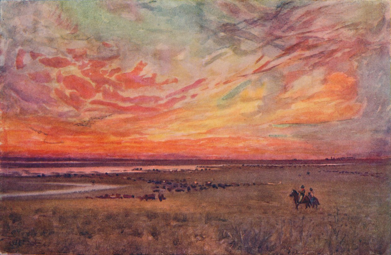 The Campo, 1916 de Ernest William Christmas