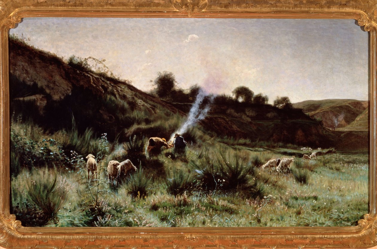 Outono (óleo sobre tela de Ernesto Rayper
