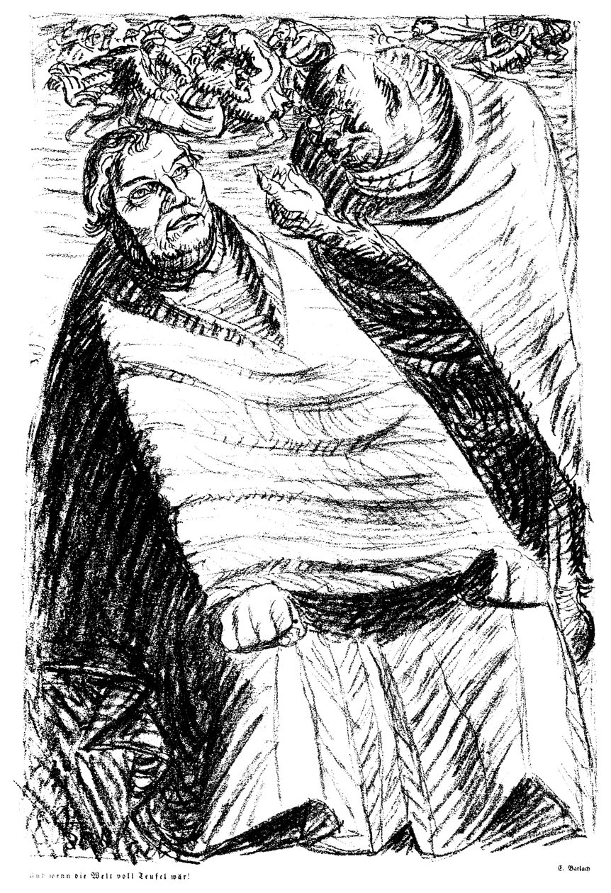 E quando o mundo estava cheio de demônios! de Ernst Barlach