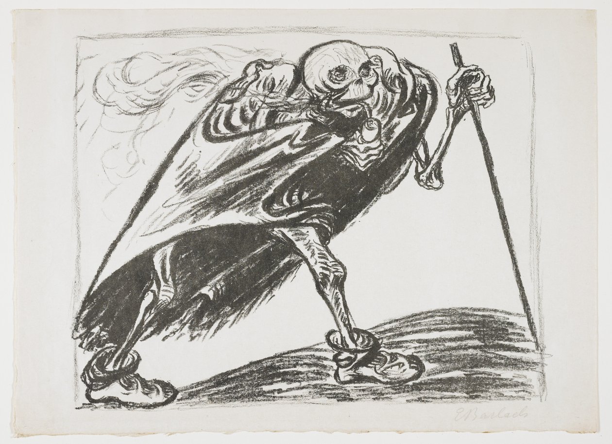 Morte Errante, 1923 de Ernst Barlach