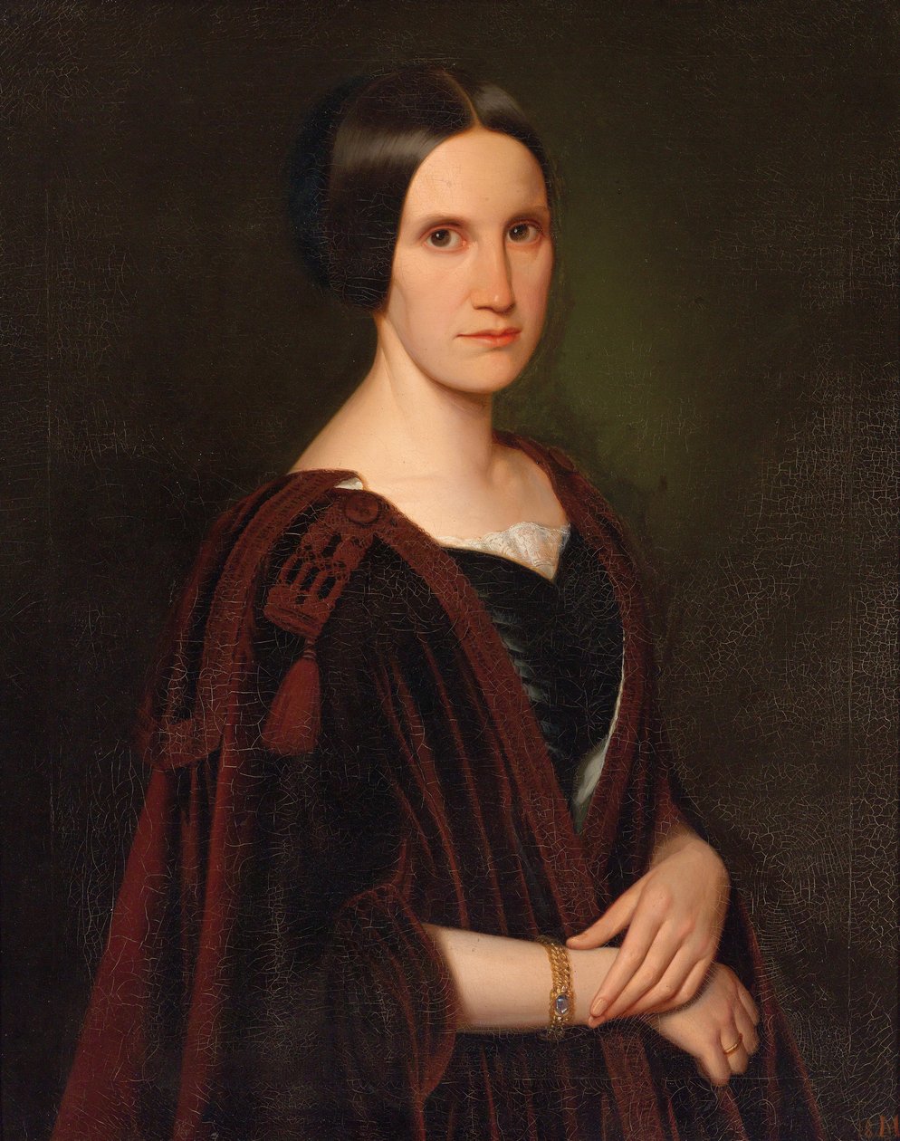 Retrato de Juliana von Fradeneck de Ernst Christian Moser