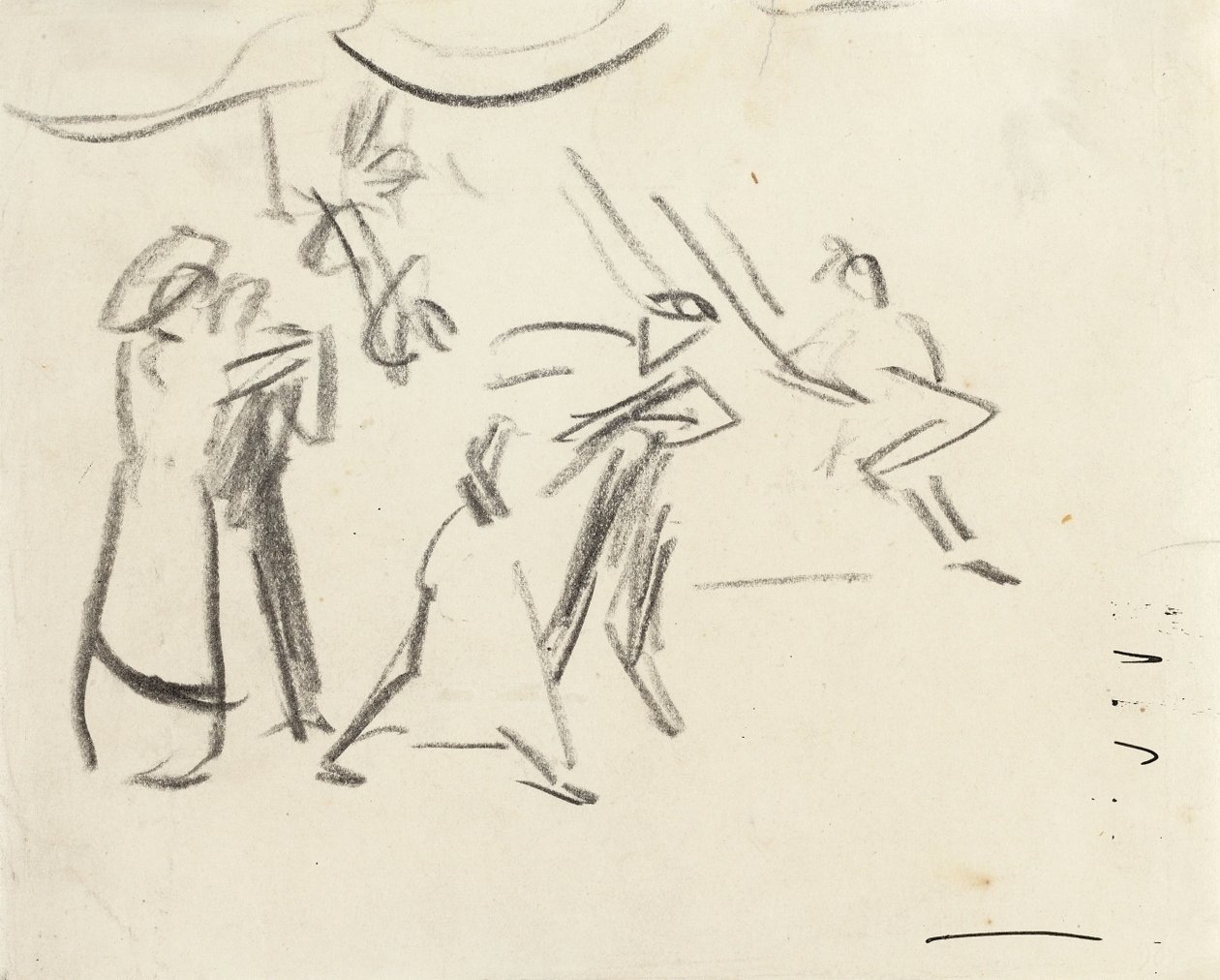 DANÇA CENA DANÇA EM ELDORADOn de Ernst Ludwig Kirchner