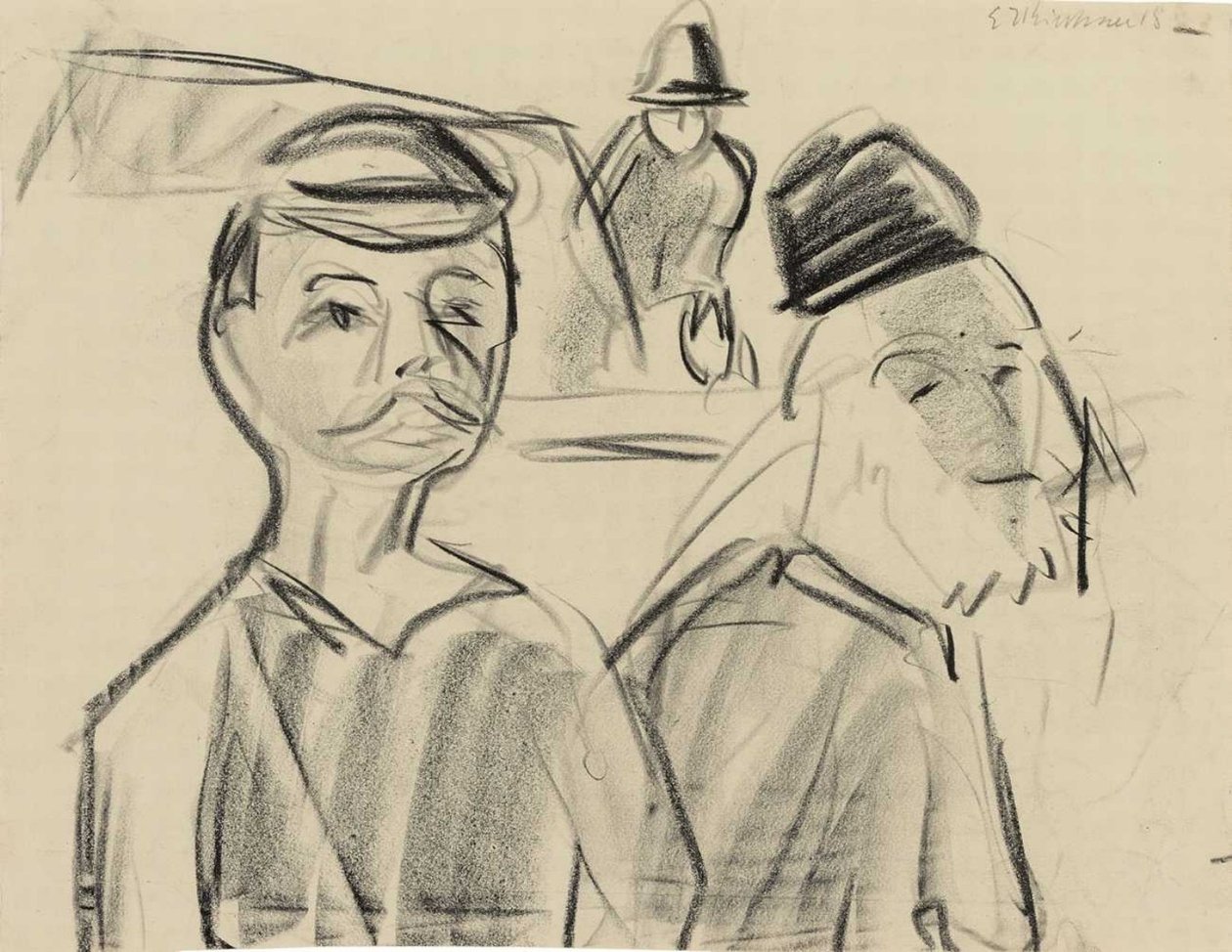 Almbauern de Ernst Ludwig Kirchner