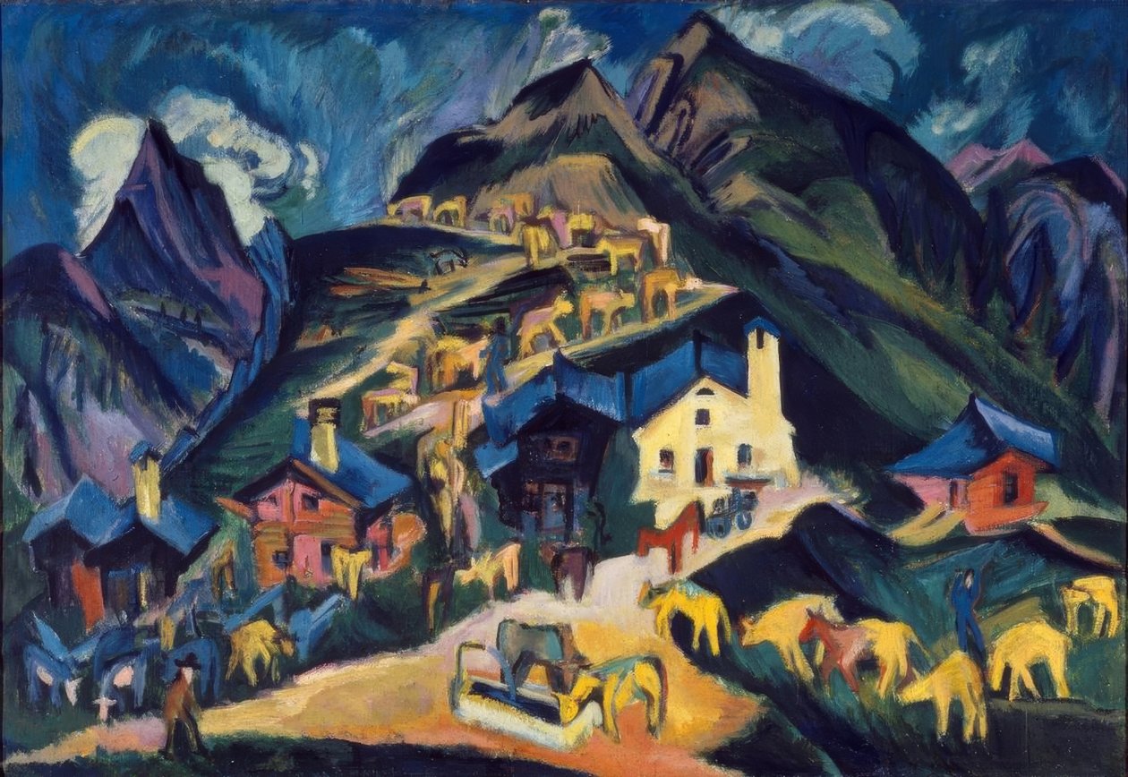 Alpauftrieb de Ernst Ludwig Kirchner