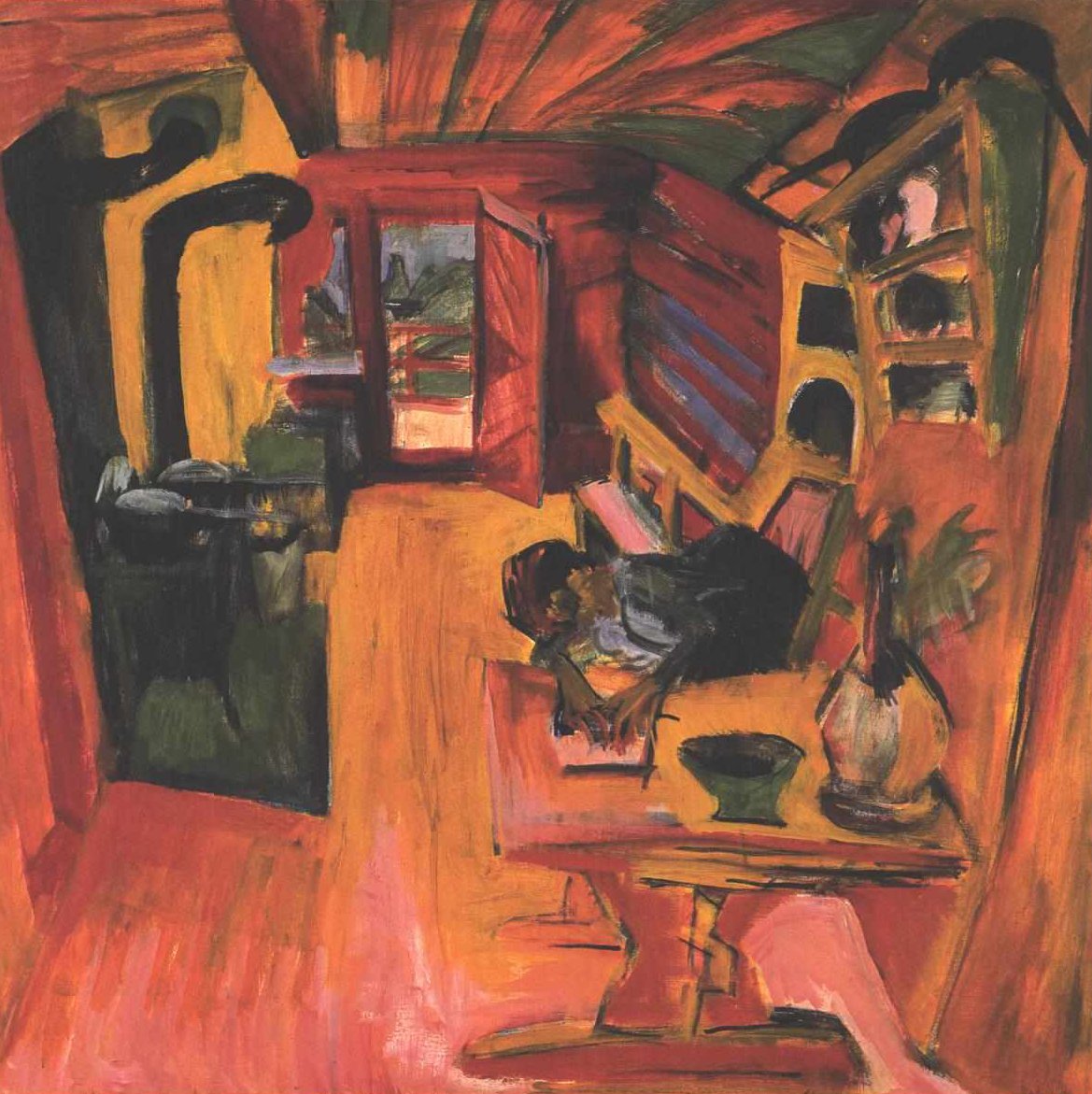 Alpküche de Ernst Ludwig Kirchner