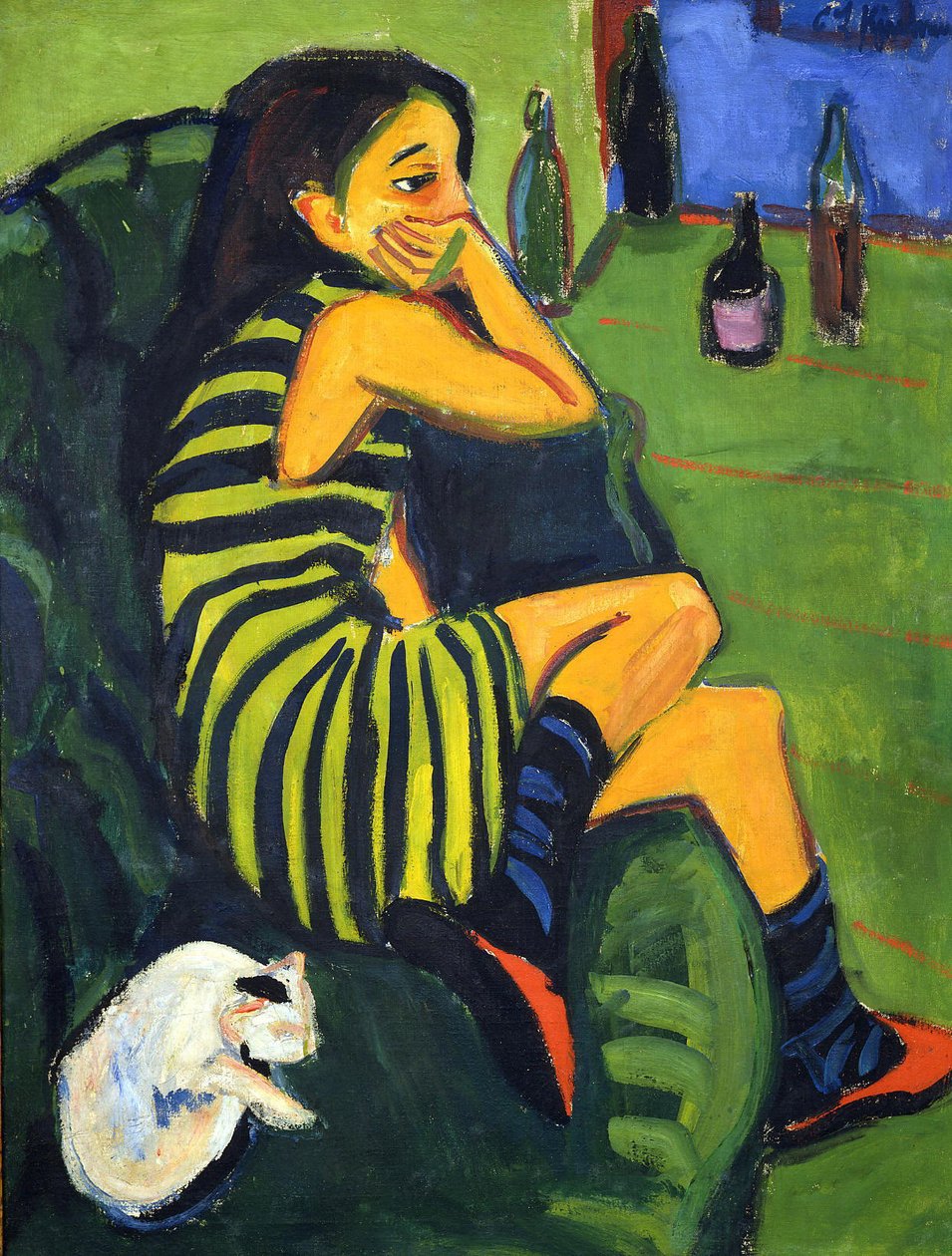 Artista (Marzella) de Ernst Ludwig Kirchner