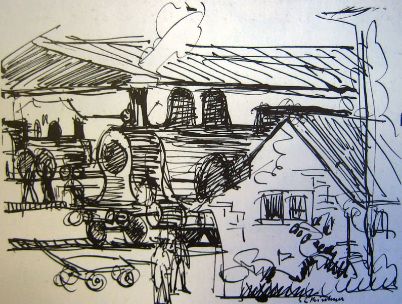Estação de Davos de Ernst Ludwig Kirchner