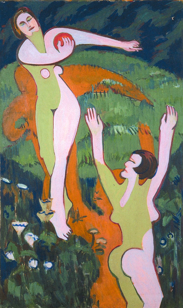 Bola Spieler Dentro de Ernst Ludwig Kirchner