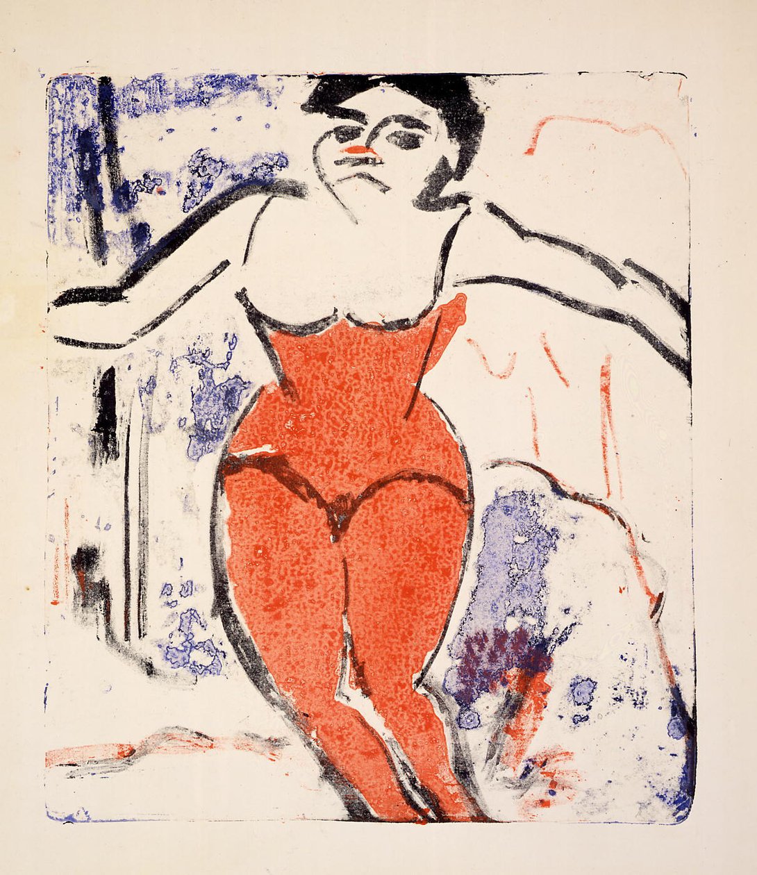 Beifall heischende Artistin de Ernst Ludwig Kirchner