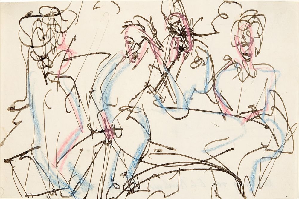 cena bordel de Ernst Ludwig Kirchner