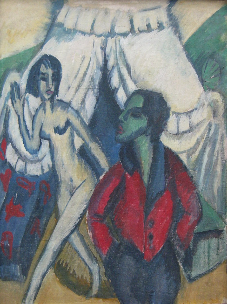 A tenda de Ernst Ludwig Kirchner
