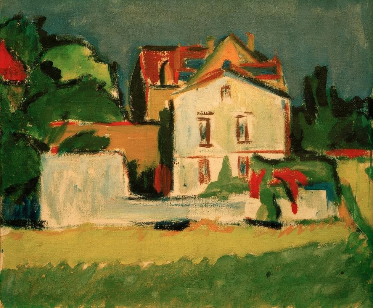 A Casa Branca (Moritzburger Haus) de Ernst Ludwig Kirchner
