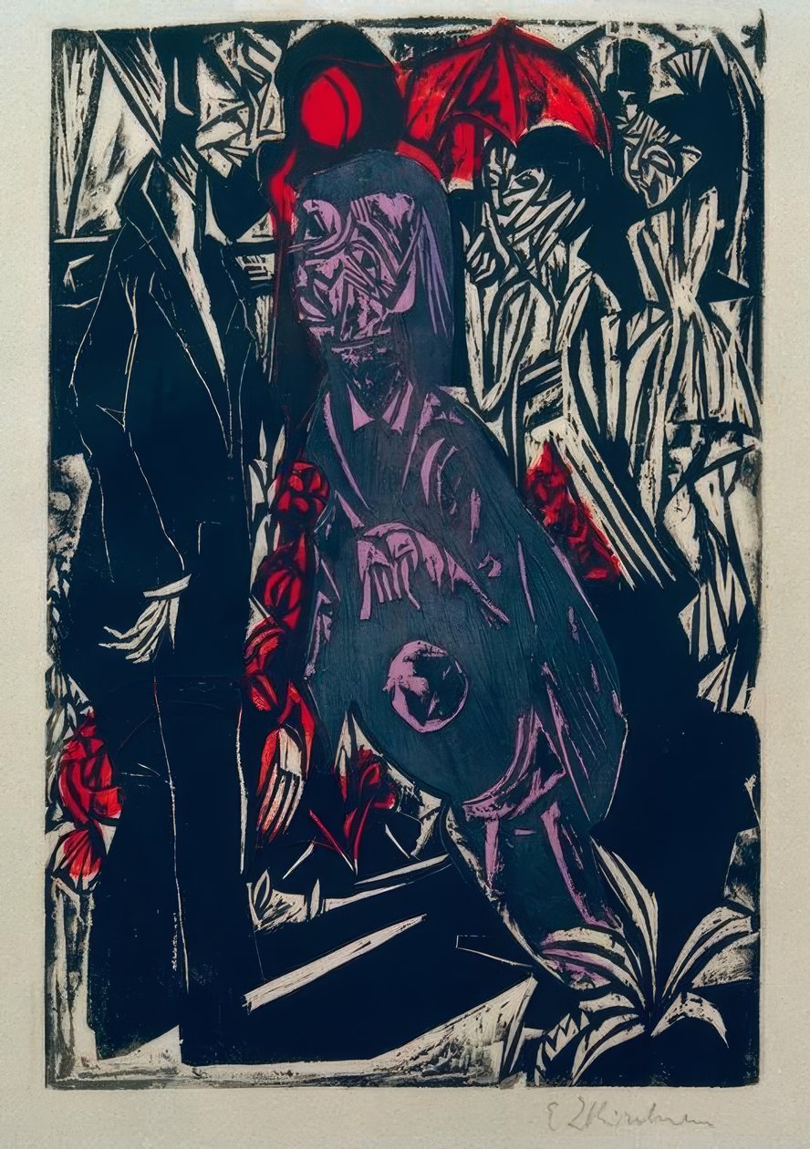 A venda da sombra de Ernst Ludwig Kirchner