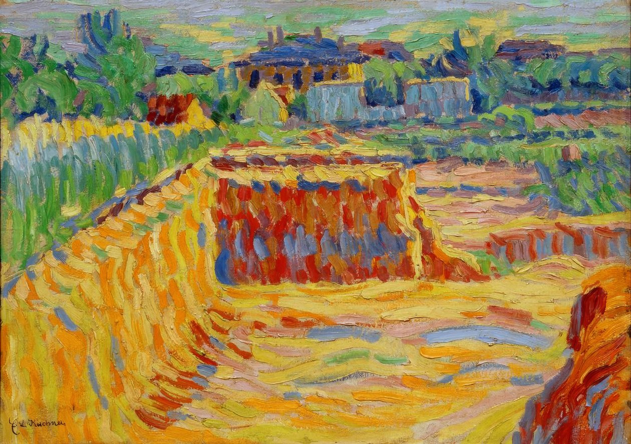 O poço de argila de Ernst Ludwig Kirchner