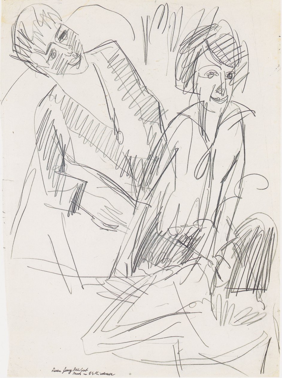 Três mulheres de Ernst Ludwig Kirchner