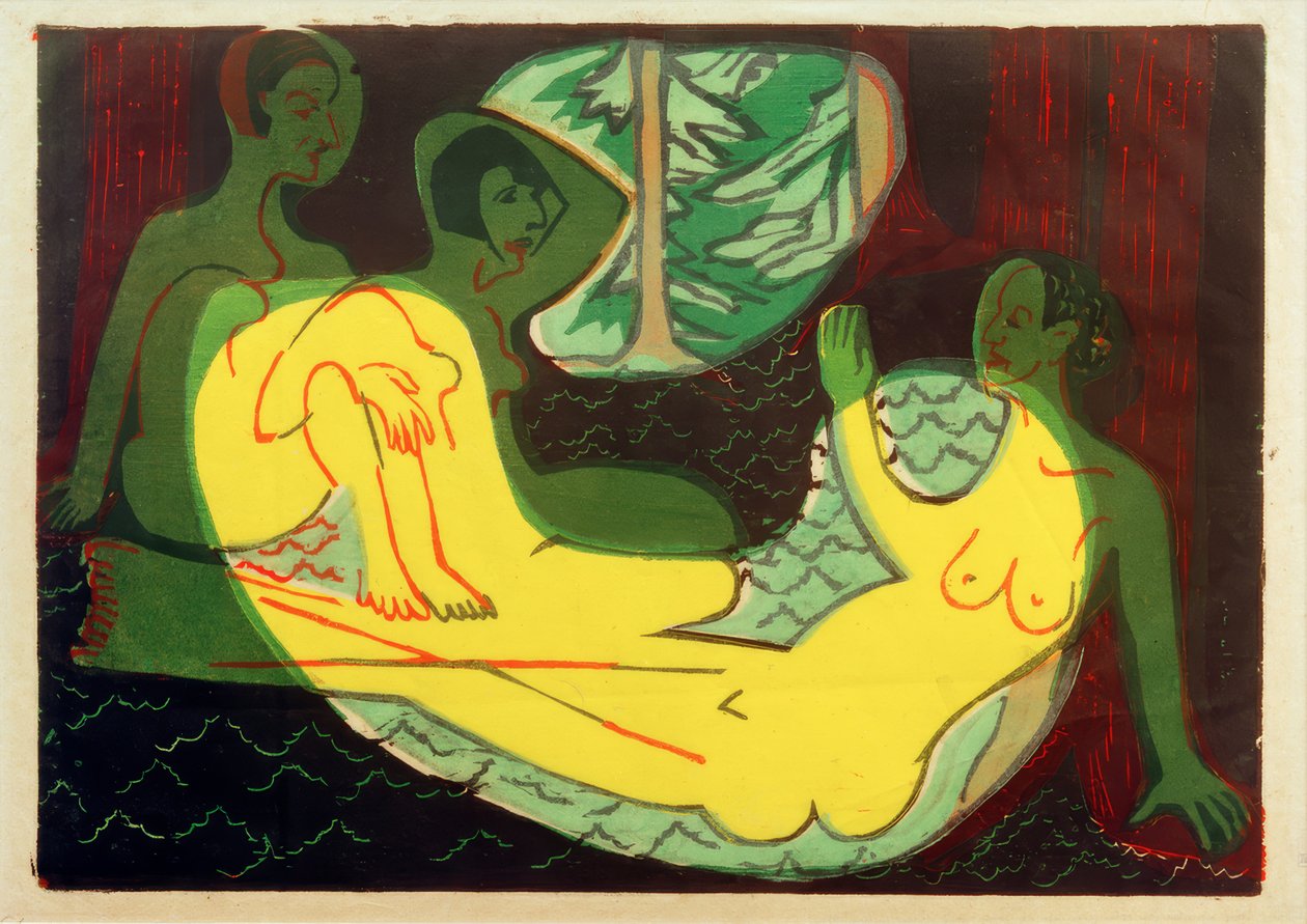 ELKirchner, três atos na floresta de Ernst Ludwig Kirchner