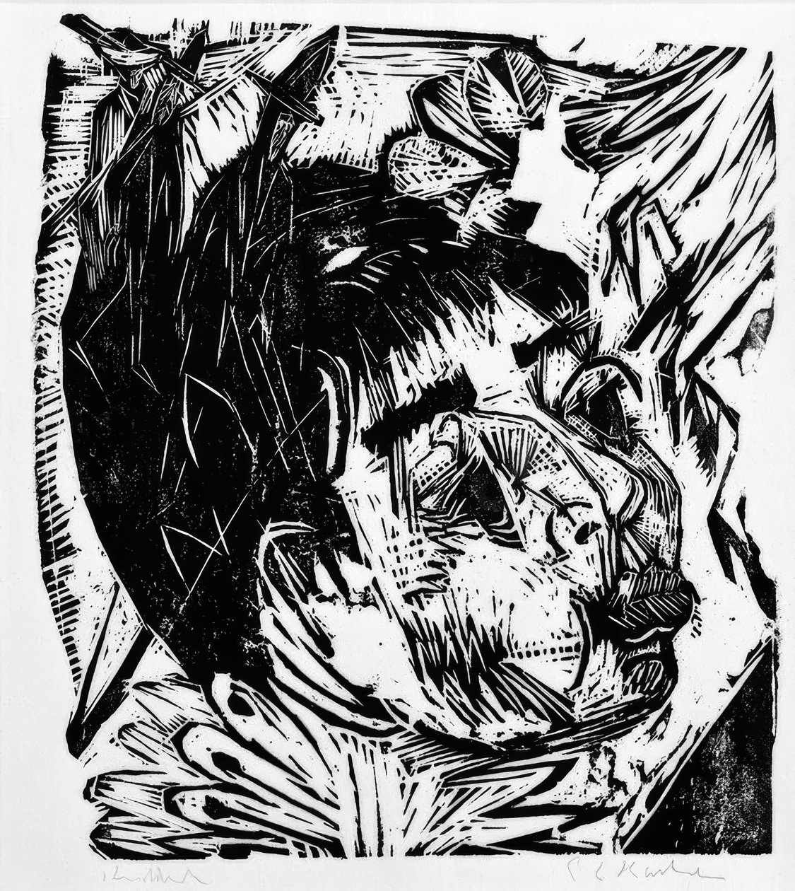 Sra. Prof. Sch. de Ernst Ludwig Kirchner