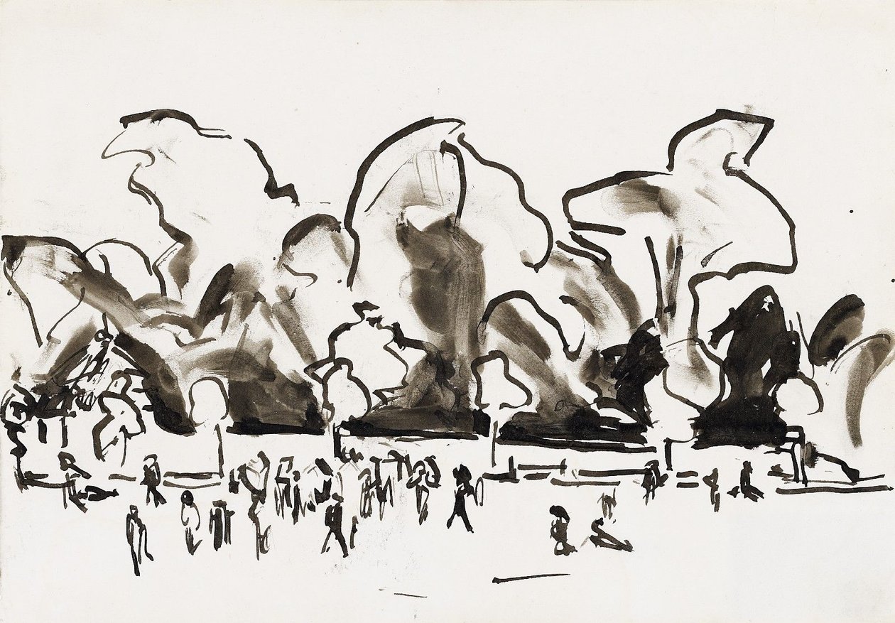 Grande parque de Ernst Ludwig Kirchner